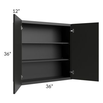 Lennox Ebony 36x36 Wall Cabinet