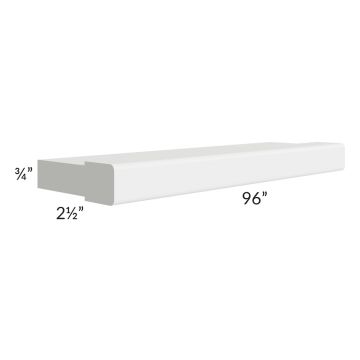 Union White Stacking Molding