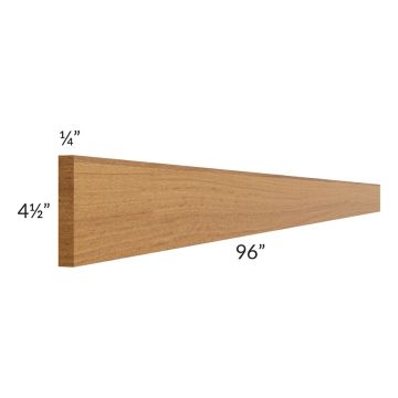 Portland Walnut 96" Toe Kick