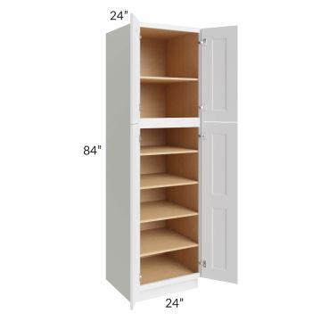 Union White 24x24x84 Pantry Cabinet