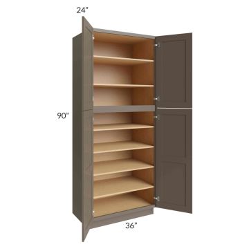 Tuscan Stone 36x24x90 Pantry Cabinet
