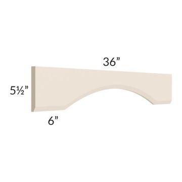 36" Arched Valance