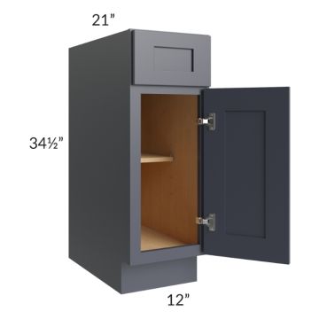 12" Vanity Base Cabinet