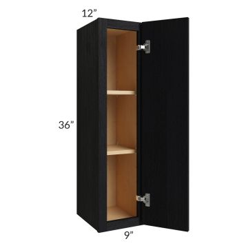 Township Rift Black Oak 09x36 Wall Cabinet