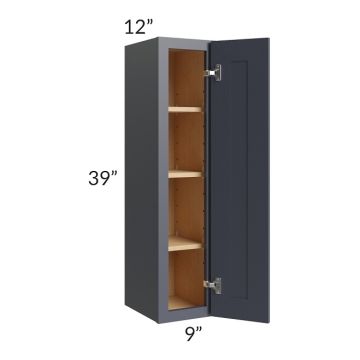 Midtown Indigo Shaker 9x39 Wall Cabinet