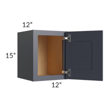 Midtown Indigo Shaker 12x15 Wall Cabinet