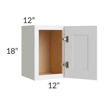Union White 12x18 Wall Cabinet