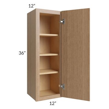 Vienna Rift Oak 12x36 Wall Cabinet