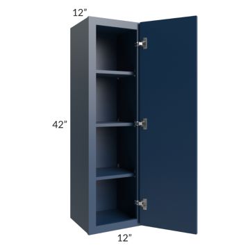 Portland Navy Blue 12x42 Wall Cabinet