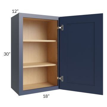 Bayville Blue 18x30 Wall Cabinet