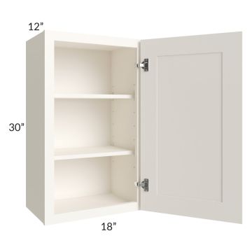 Signature Vanilla Glaze 18x30 Wall Cabinet