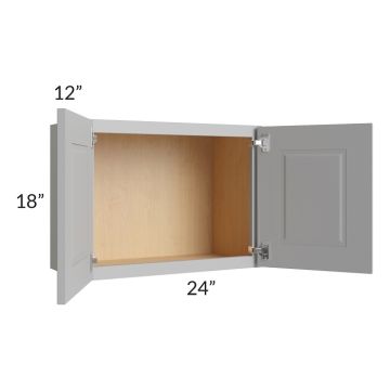 Charlotte Grey 24x18 Wall Cabinet 