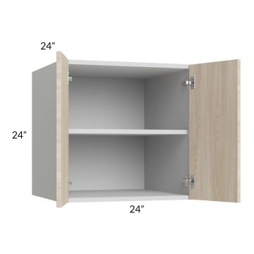 Milan Natural 24x24x24 Wall Cabinet