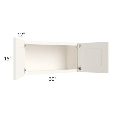 Signature Vanilla Glaze 30x15 Wall Cabinet