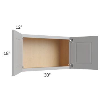 Charlotte Grey 30x18 Wall Cabinet