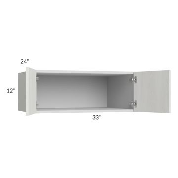 Milan Cream 33x12x24 Wall Cabinet