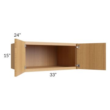Portland Sand 33x15x24 Wall Cabinet 