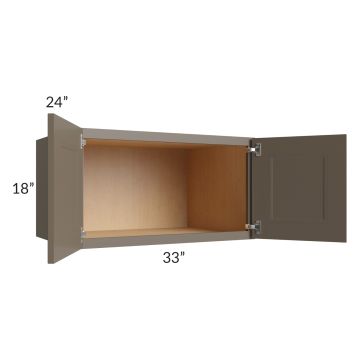 Tuscan Stone 33x18x24 Wall Cabinet