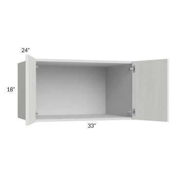Milan Cream 33x18x24 Wall Cabinet