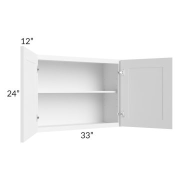 Signature Vanilla 33x24 Wall Cabinet