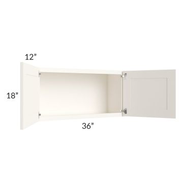 Signature Vanilla Glaze 36x18 Wall Cabinet
