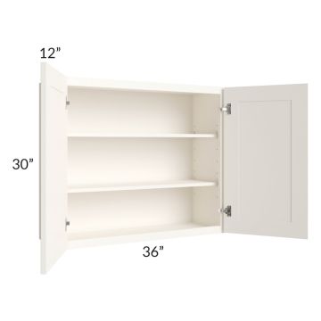 Signature Vanilla Glaze 36x30 Wall Cabinet
