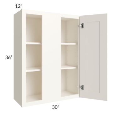 Signature Vanilla Glaze 30" Blind Wall Cabinet