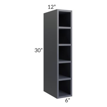 Midtown Indigo Shaker 6x30 Wine Cube Cabinet