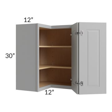 Charlotte Grey 24x30 Easy Reach Corner Wall Cabinet 