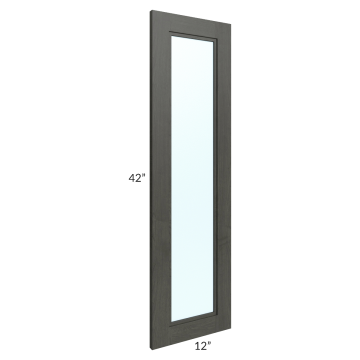 Charlotte Dark Grey 12x42 Glass Door Only 