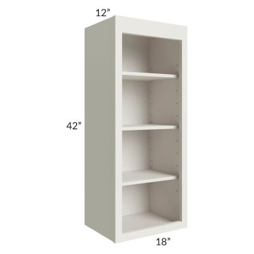 Tuscan Cloud 18x42 Wall Open Shelf Cabinet