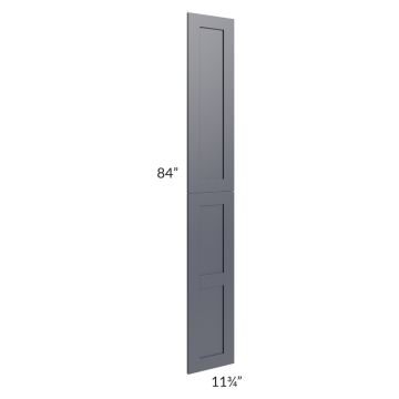 Midtown Indigo Shaker Wainscot 84" Tall Panels (12" depth)