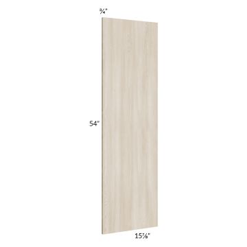 Milan Natural Wainscot 54" Wall Panel (for 15" deep cabinets)
