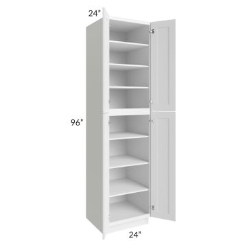 Providence White 24x96 Wall Pantry