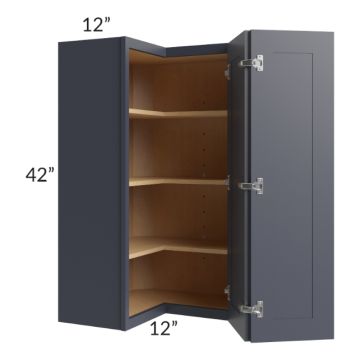 24x42 Square Corner Wall Cabinet